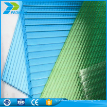 Light weight fire proof decorative multiwall polycarbonate translucent panels sheet